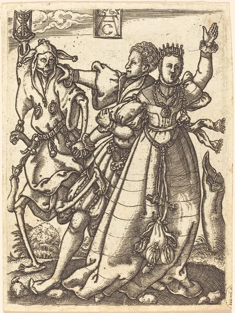 Allaert Claesz, Dance of Death V