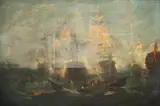 Frederick Tudgay, The battle of Trafalgar, 21 October 1805