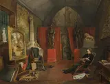 John Ballantyne, Sir Joseph Noel Paton, 1821 - 1901. Artist (in his studio)