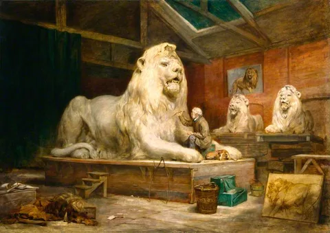 John Ballantyne, Sir Edwin Landseer in His Studio
