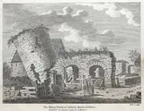 Daniel Lerpinière, The Roman tower at Caerleon, Monmouthshire