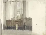 Johan Adolph Rust, Drapenierskapel in de Nieuwe Kerk te Amsterdam