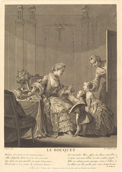René Gaillard, Le bouquet
