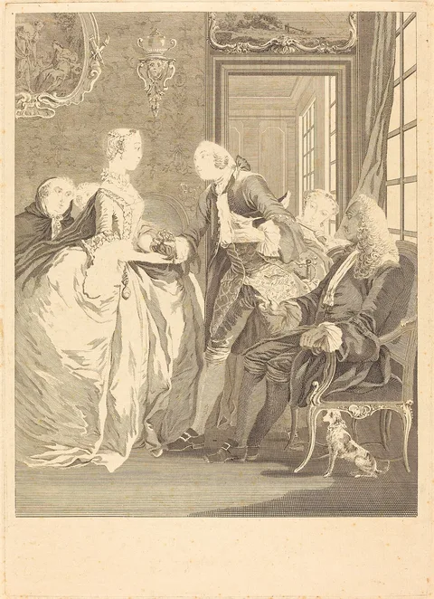René Gaillard, L'accord du mariage