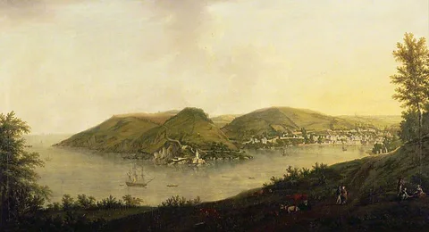William Tomkins, A View of Dartmouth, Devon