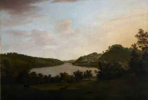 William Tomkins, The River Plym and Saltram Wood
