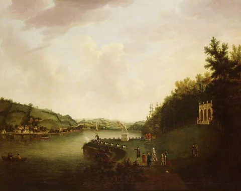 William Tomkins, The Amphitheatre at Saltram