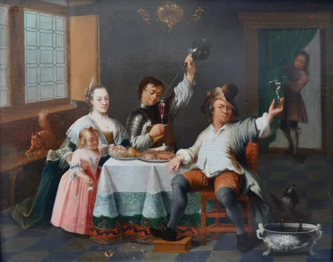 Melchior Brassauw, A merry making company