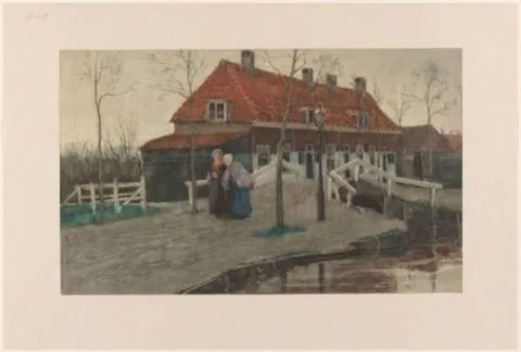 Theo Mesker, Dorpsgezicht