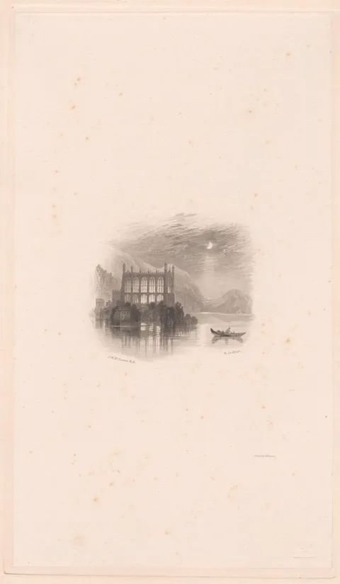 Henry Le Keux, St. Herbert's Chapel