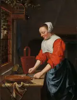 Willem van Odekercken, The servant girl