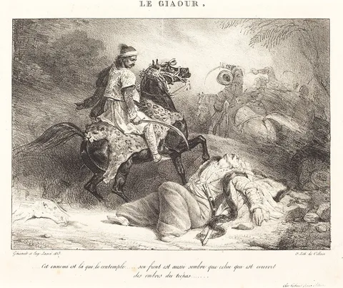Eugène Lami, Le Giaour (The Infidel)