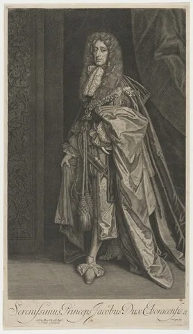 David Loggan, James II, as Duke of York