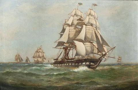 C. Myron Clark, The USS Constitution