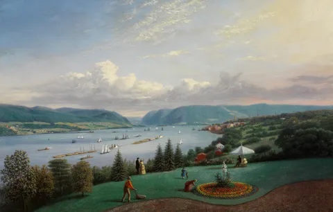 George Wainwright Harvey, Newburgh on Hudson