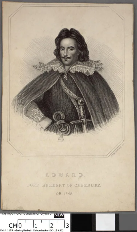 Thomas Phillibrown, Edward Lord Herbert of Cherbury o.b. 1648