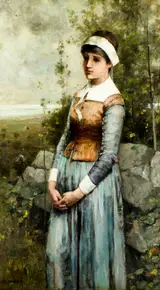 Clement Rollins Grant, Standing Young Woman
