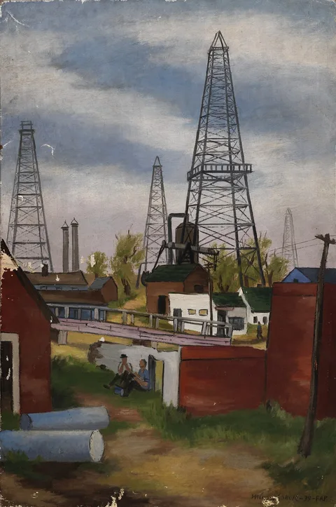 Miron Sokole, Oil #2