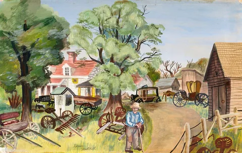 Bruce Mitchell, Johnson Hasbrouch and His Possessions