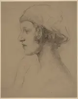 Adolphe Borie, Woman's Head