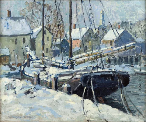 Horace Boylston Dummer, Winter in the Harbor