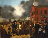Thomas Mickell Burnham, First State Election in Detroit, Michigan, 1837