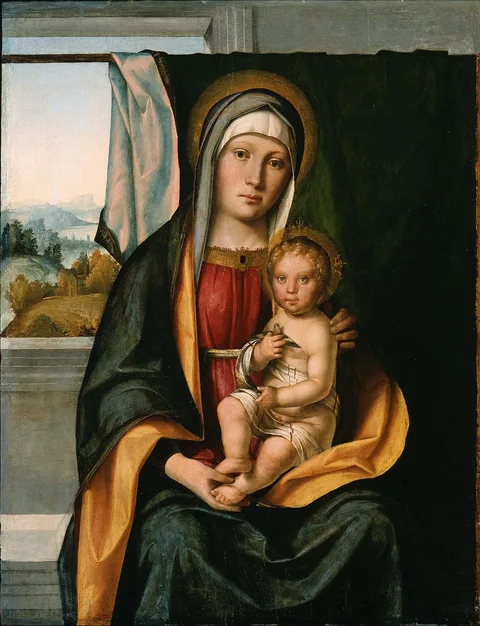 Boccacio Boccaccino, Virgin and Child