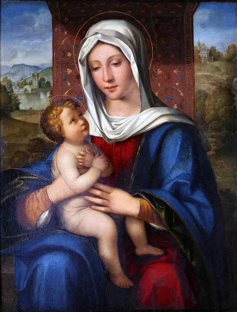 Boccacio Boccaccino, Virgin and Child