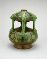 attribution Christopher Dresser, Grotesque Vase