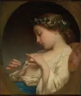 Charles Zacharie Landelle, Girl Guesses on Camomile