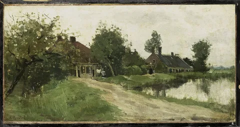 Nicolaas Bastert, Near Breukelen on the Vecht