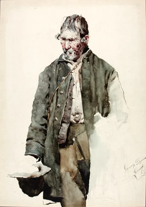 Giuseppe Signorini, Study of an Old Man