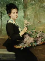 Émile Lévy, The First Lilac