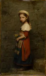 Charles Jalabert, Italian Girl