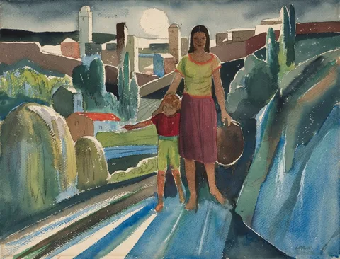 Lorin Black, The Moon of San Gimignano
