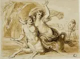 Giovanni Battista Cipriani attribuito, Rape of Deianira