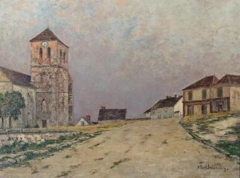 Albert Gosselin, Village de Seine-et-Marne