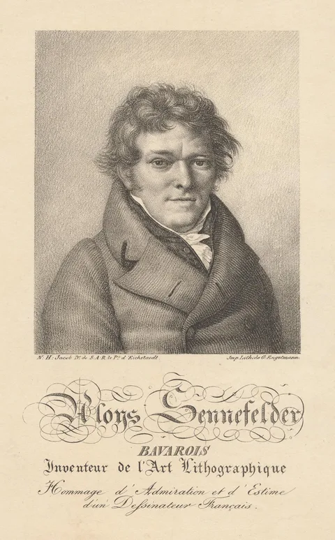 Godefroy Engelmann, Aloys Senefelder