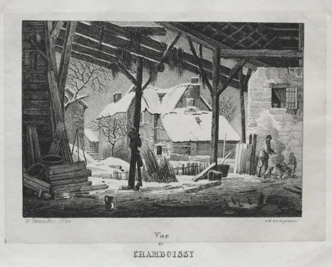 Godefroy Engelmann, Vue de Chamboissy