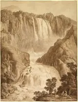 Philipp Jakob Hackert, The Waterfall of Marmore at Terni