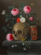 Jan van Kessel il Vecchio, Vanitas Still Life