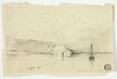 Anthony Copley Fielding, Dunbarton from the West