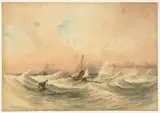 Anthony Copley Fielding, Marine