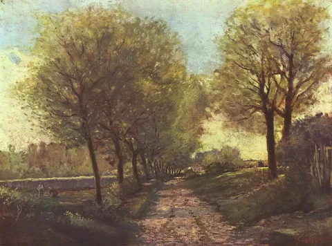 Paul Vogler, Lane near a Small Town