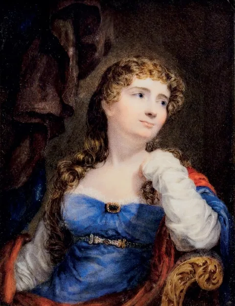 Charles Hayter, Portrait of Annabella Byron (nee Anne Isabella Milbanke) (1792-1860)