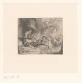 Amand Durand, The flute player ('Het Uilenspiegeltje')