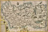 Petrus Kaerius, Map of Ireland 1591