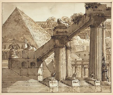 Pietro Gonzaga, Egyptian Stage Design