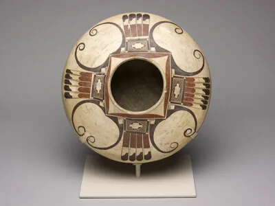 attribution Nampeyo, Seed Jar with Sikyátki Motifs