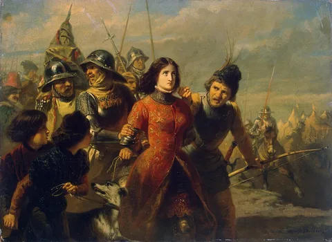 Adolf Dillens, Capture of Joan of Arc